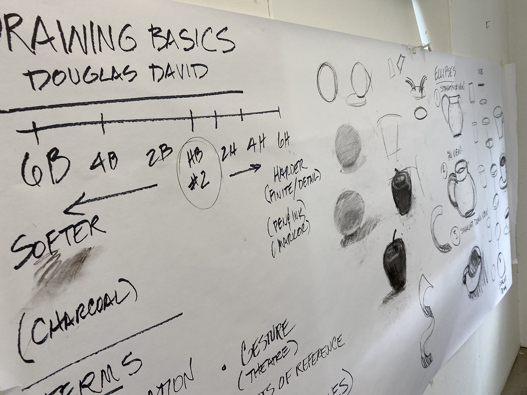 Drawing Basics: A One-Day Workshop With Douglas David